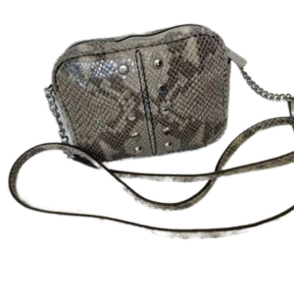 Michael Kors Python Embossed Crossbody Like New - image 1